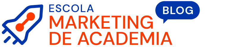 Logo Escola Marketing de Academia